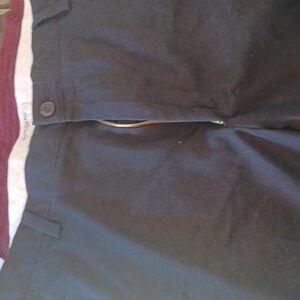 Men's black slacks